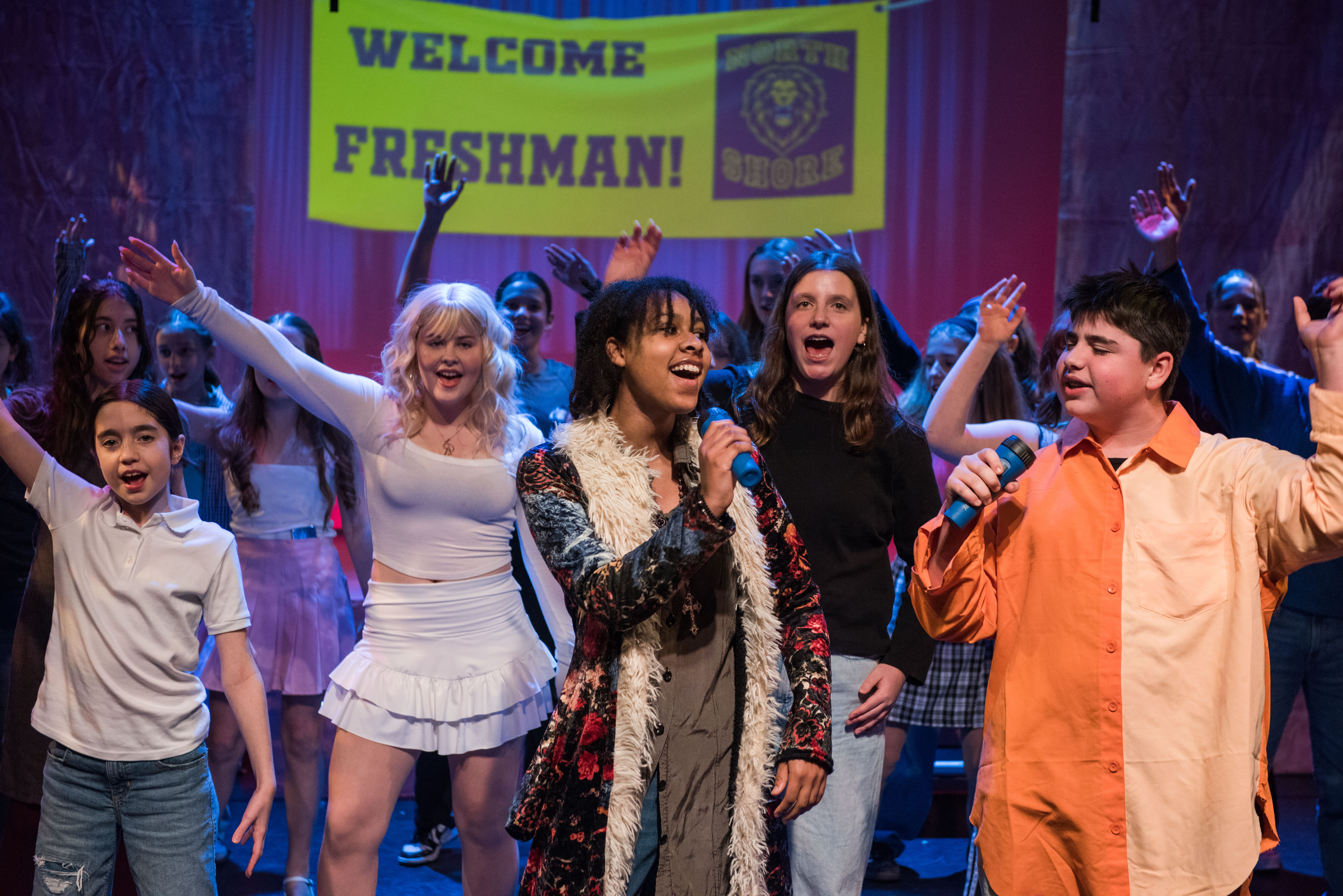 Brooklyn Acting Lab students on stage